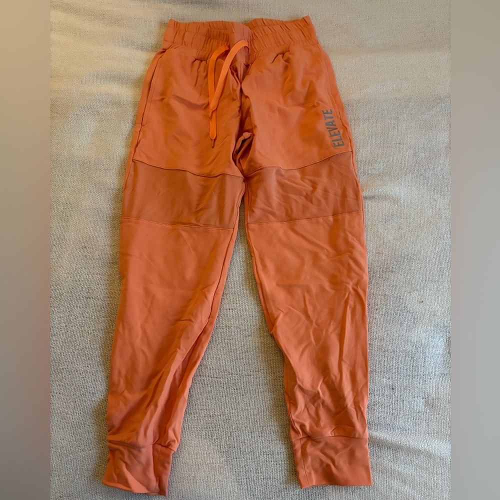 Orange Elevate Joggers